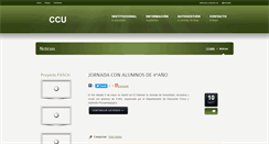 Desktop Screenshot of ccu.unsj.edu.ar