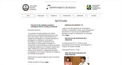Desktop Screenshot of musica.unsj.edu.ar