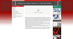 Desktop Screenshot of idis.faud.unsj.edu.ar